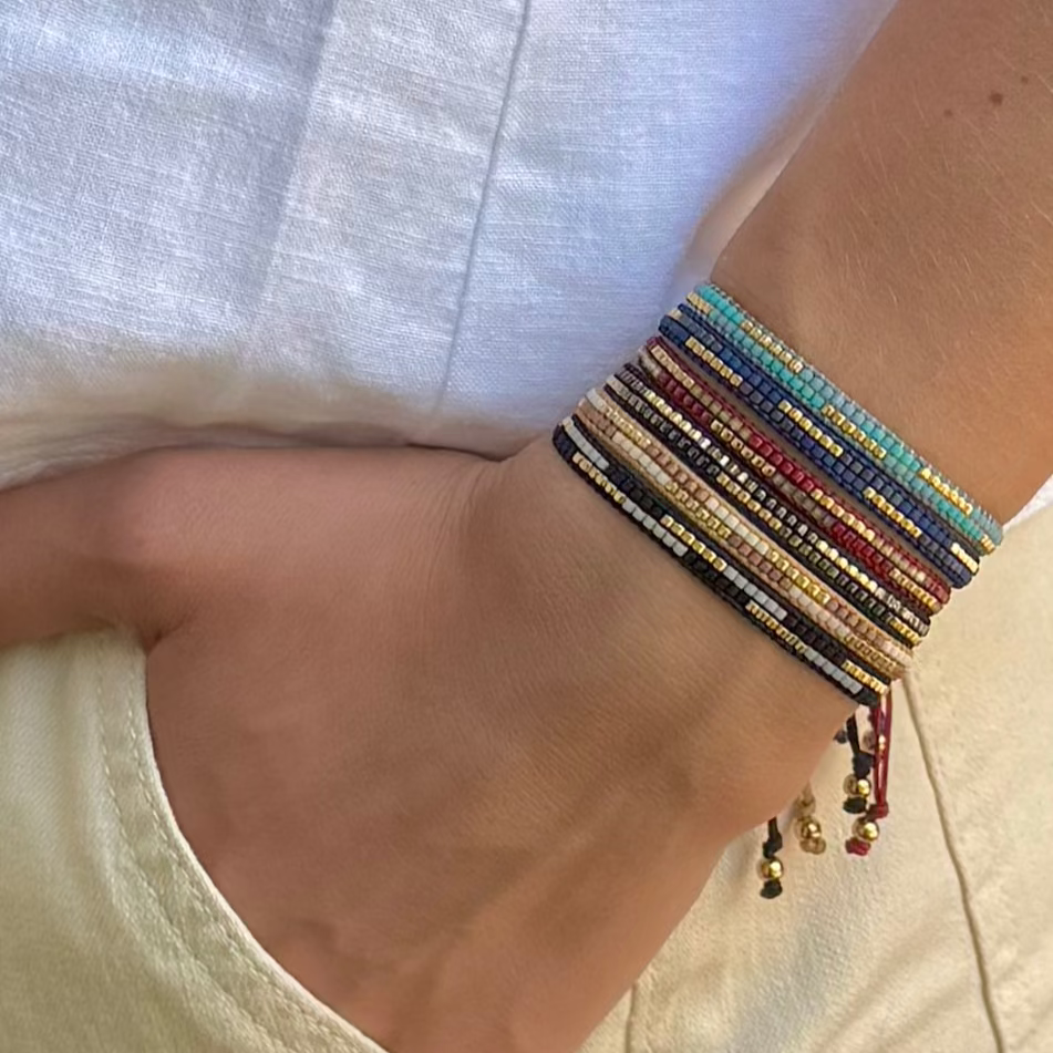 Pulsera 2 líneas Bicolor