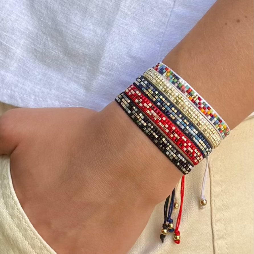 Pulsera 3 Líneas Tuttifruti
