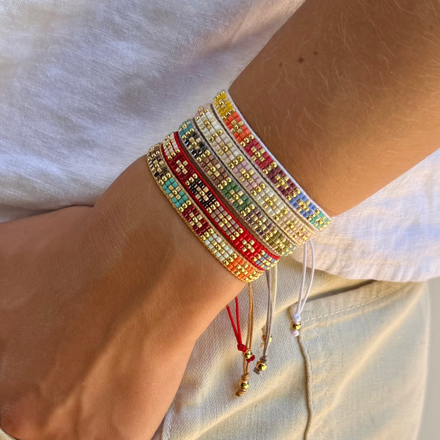 Pulsera Triple Cruces