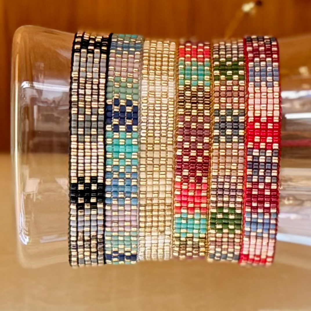 Pulsera Quintuple Entrelazada