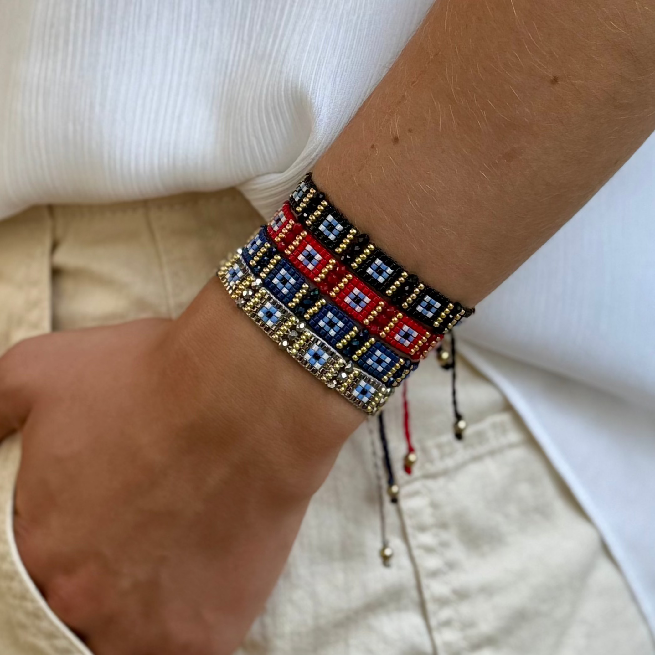 Pulsera Azulejos Ojos