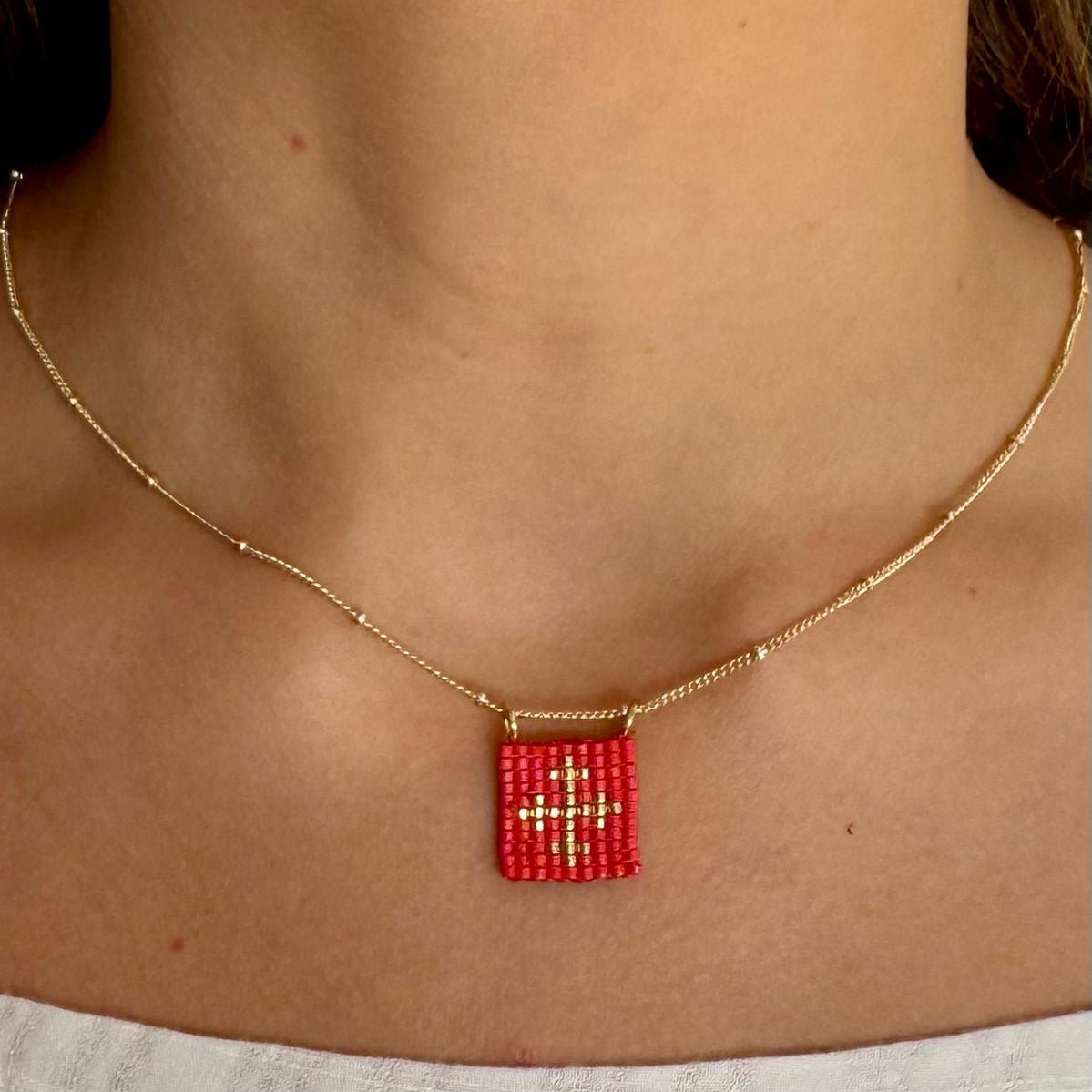 Cadena Escapulario - Cuatro a Mano