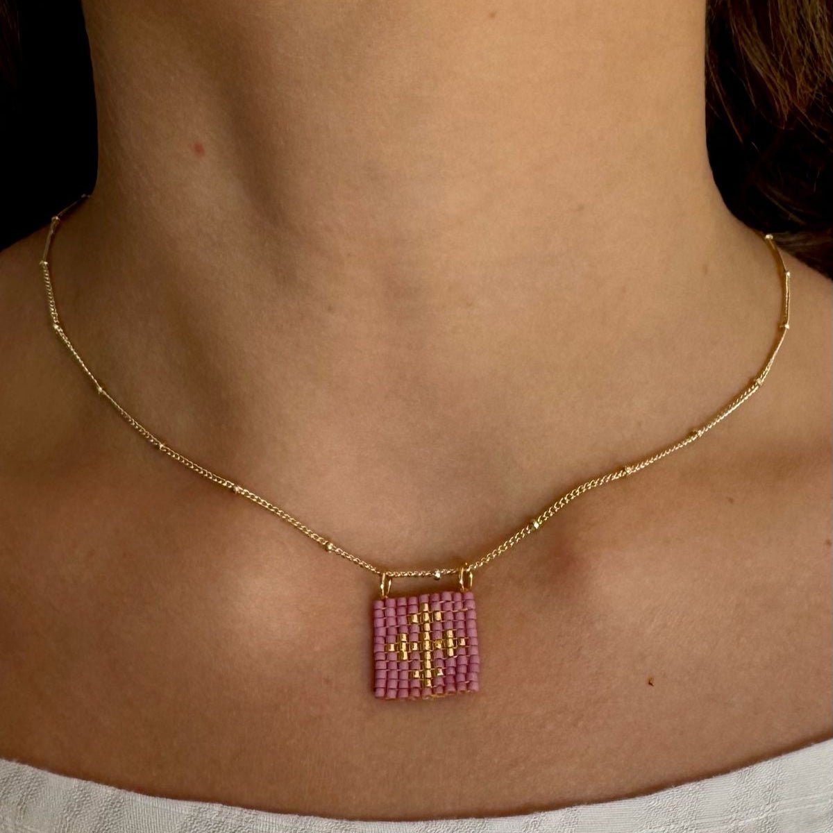 Cadena Escapulario - Cuatro a Mano