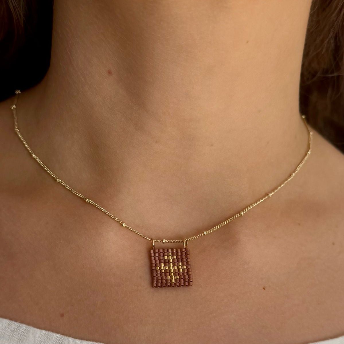 Cadena Escapulario - Cuatro a Mano