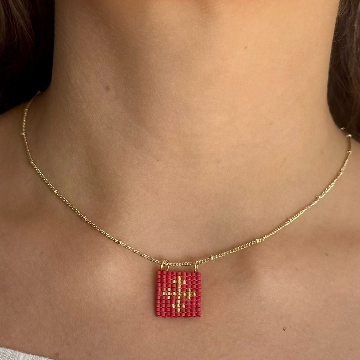 Cadena Escapulario - Cuatro a Mano