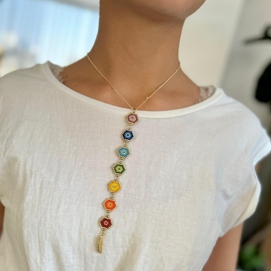 Collar Chakra Ojos