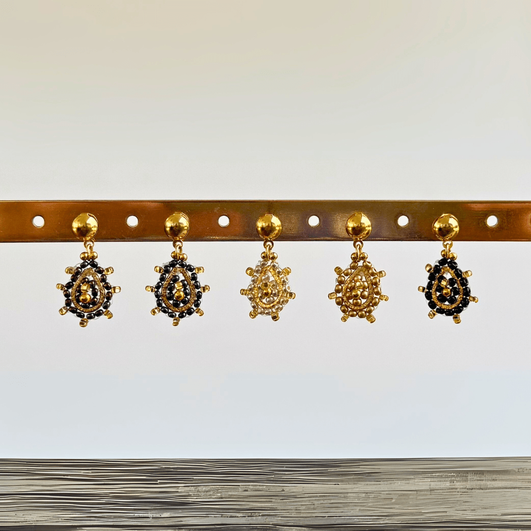 Arete Ovalo Mini - Cuatro a Mano