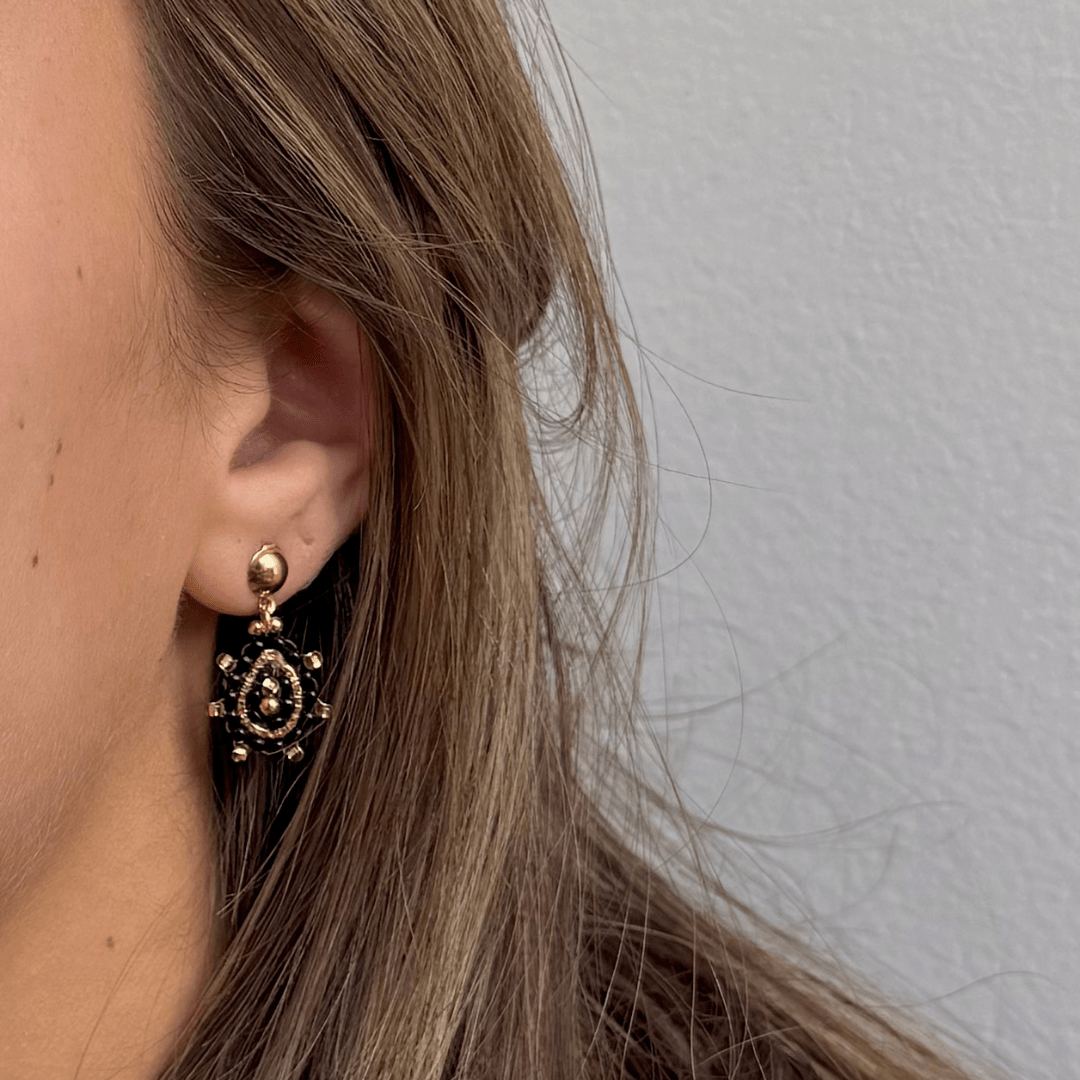 Arete Ovalo Mini - Cuatro a Mano