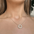 Cadena Círculo Perlas Chico - Cuatro a Mano