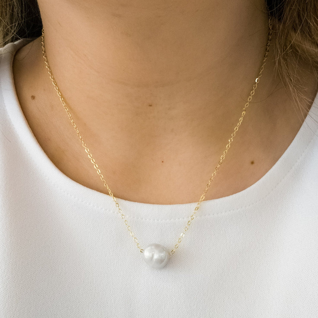 Cadena con Perla chica - Cuatro a Mano