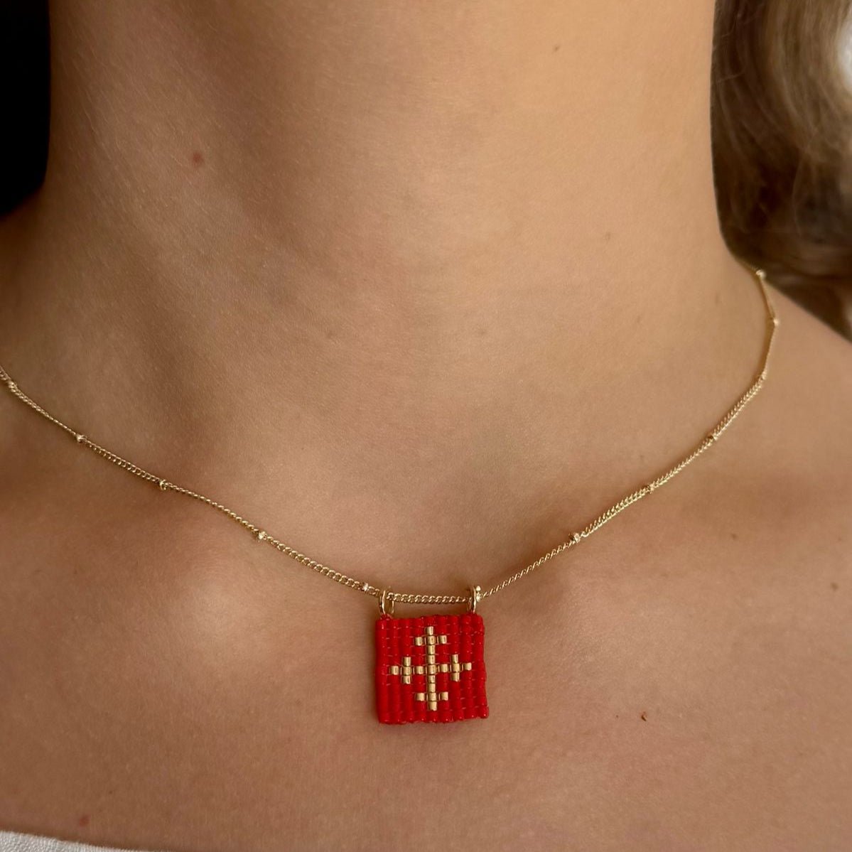 Cadena Escapulario - Cuatro a Mano