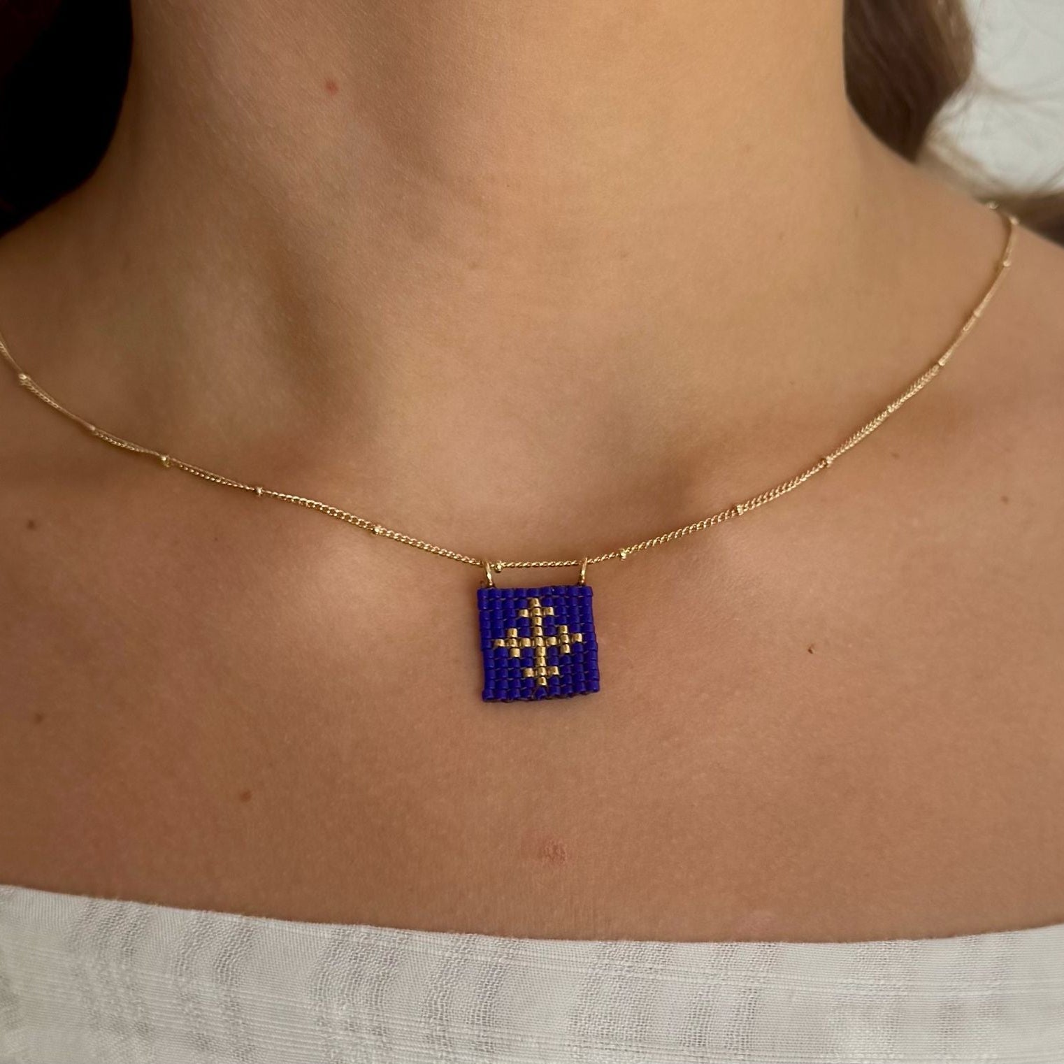 Cadena Escapulario - Cuatro a Mano