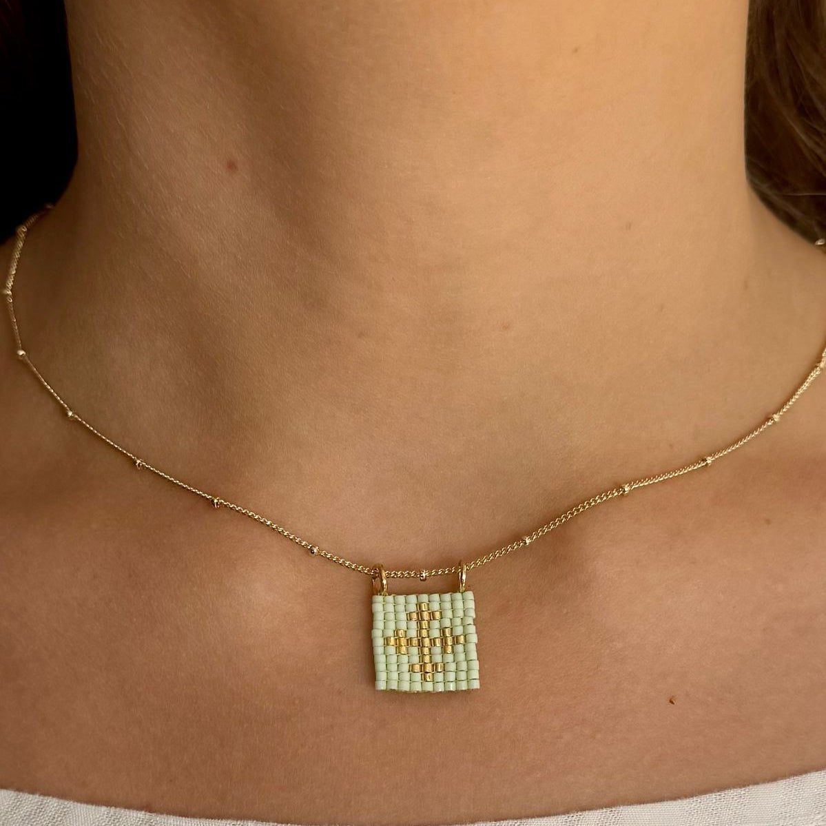 Cadena Escapulario - Cuatro a Mano