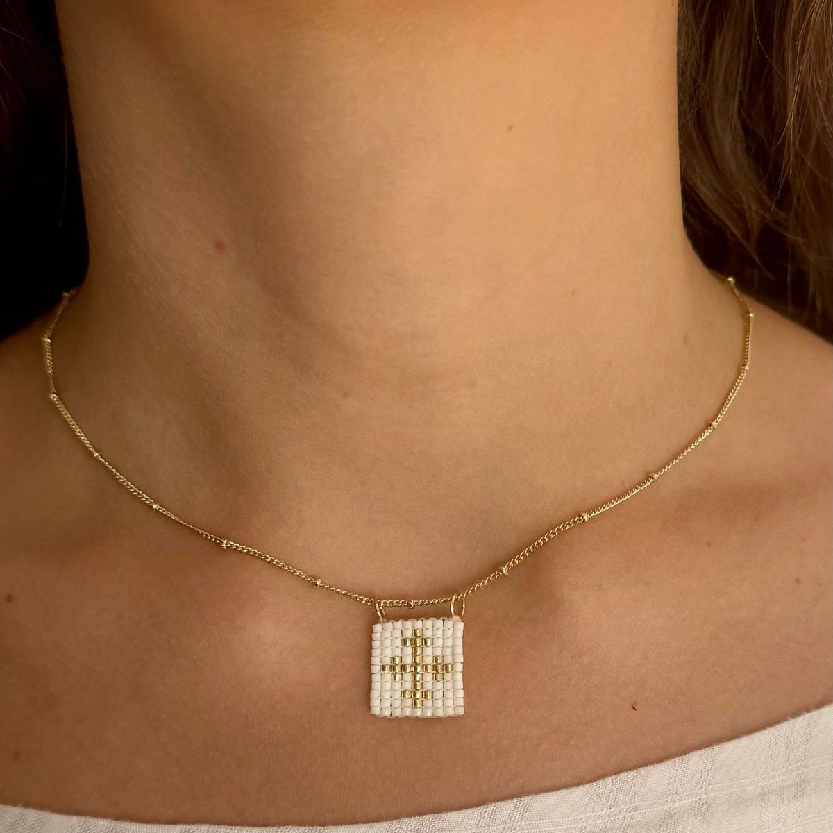 Cadena Escapulario - Cuatro a Mano