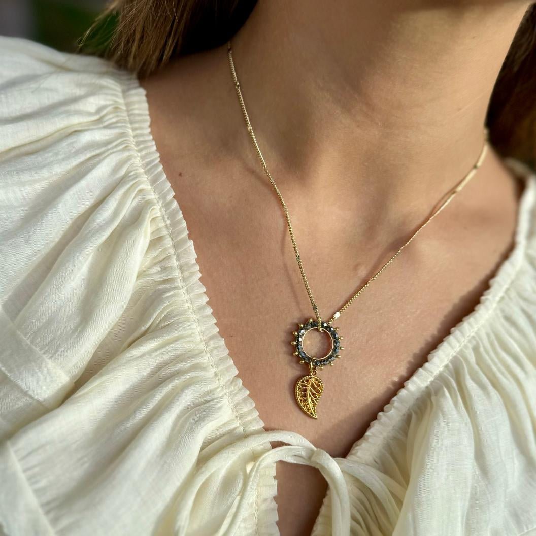 Cadena Mandala con Dije - Cuatro a Mano