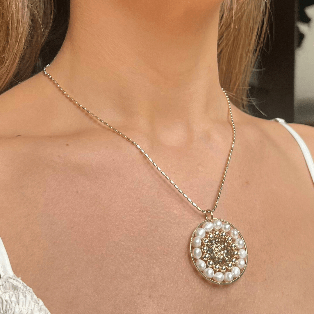 Cadena Mandala Perlas - Cuatro a Mano