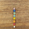 Collar 7 Chakras Formas - Cuatro a Mano