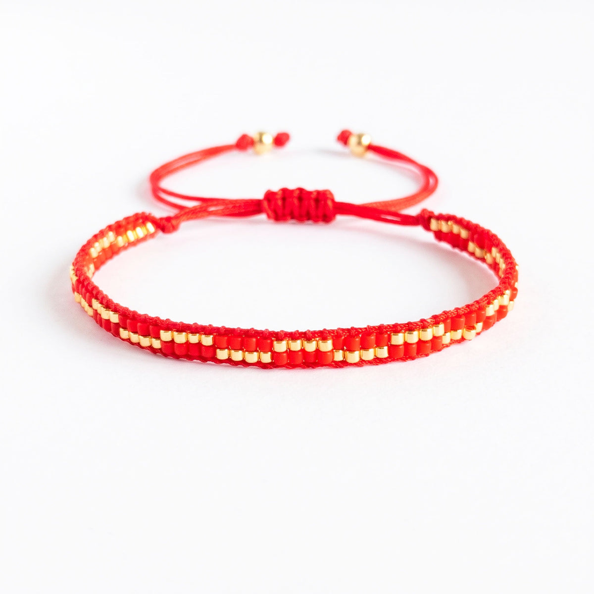 Pulsera 2 líneas Barras - Cuatro a Mano