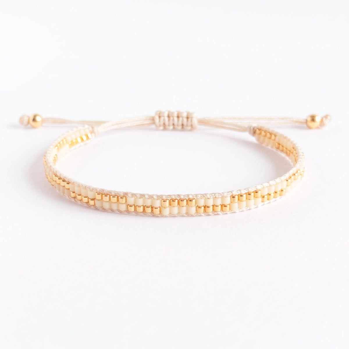 Pulsera 2 líneas Barras - Cuatro a Mano