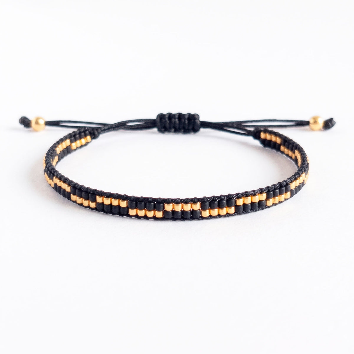 Pulsera 2 líneas Barras - Cuatro a Mano