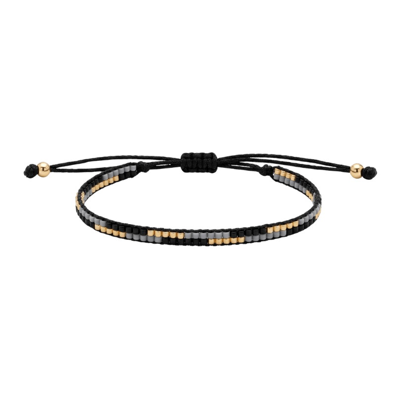 Pulsera 2 líneas Bicolor - Cuatro a Mano