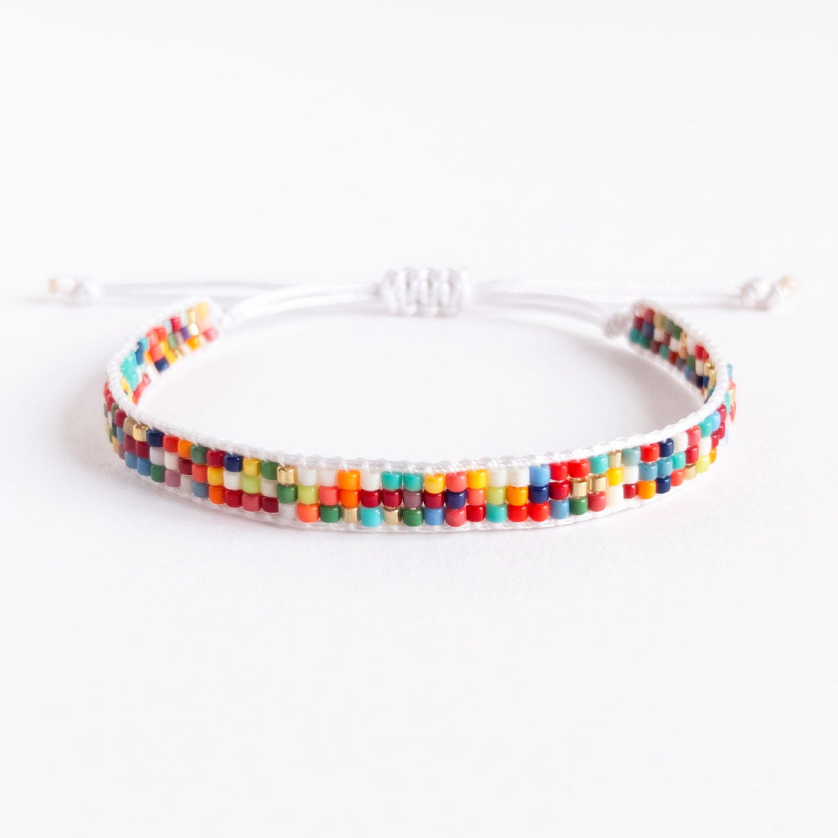 Pulsera 3 Líneas Tuttifruti - Cuatro a Mano
