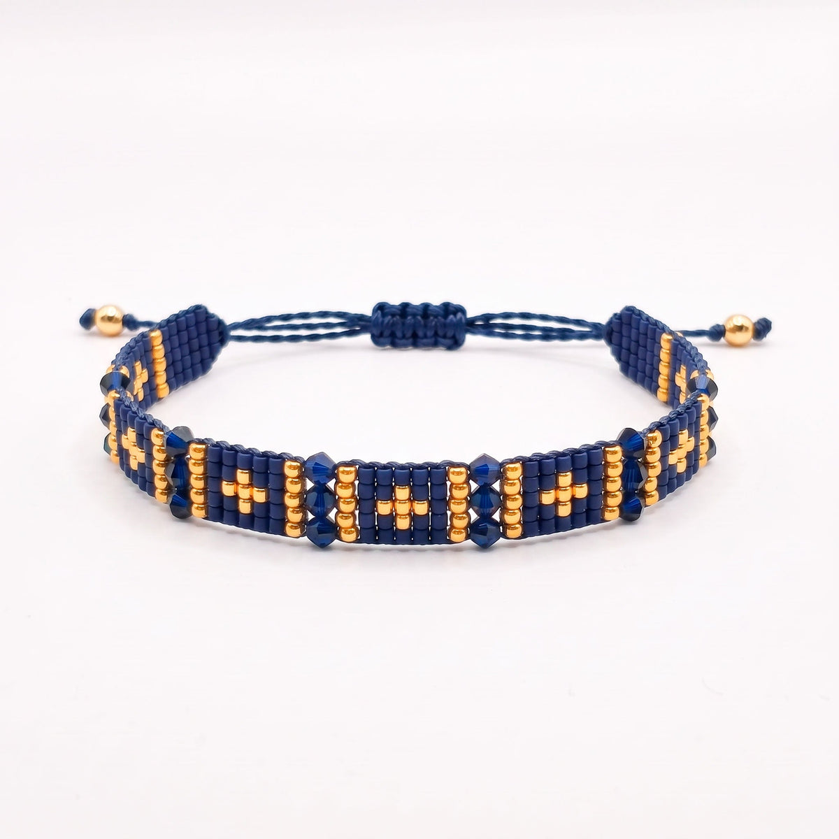 Pulsera Azulejos Cruces - Cuatro a Mano