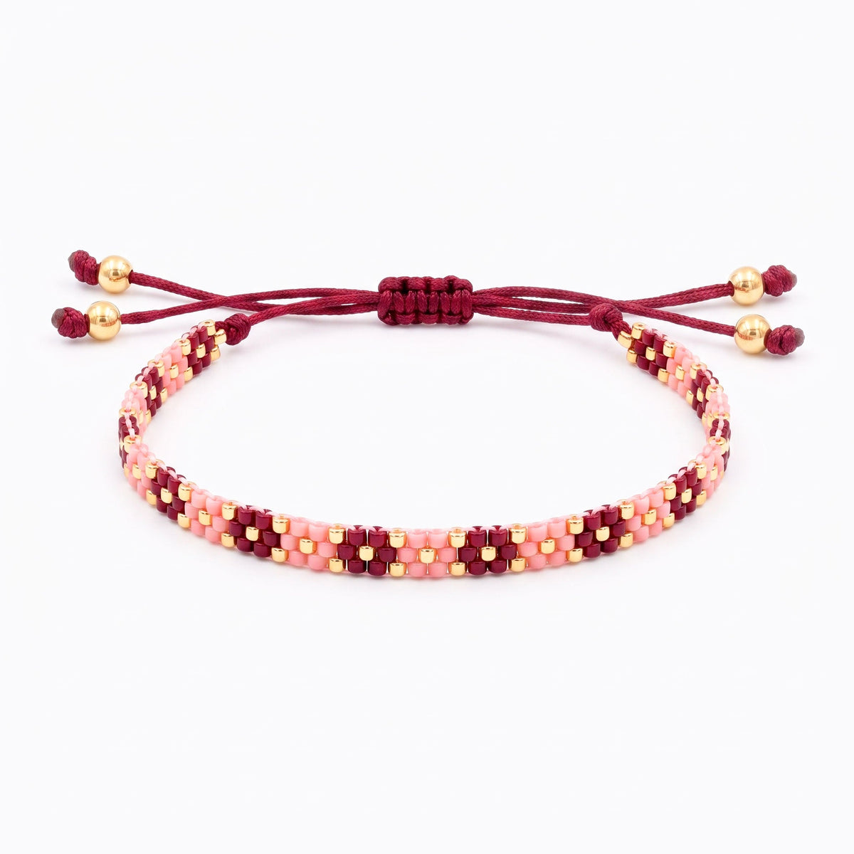 Pulsera Brick Flores - Cuatro a Mano