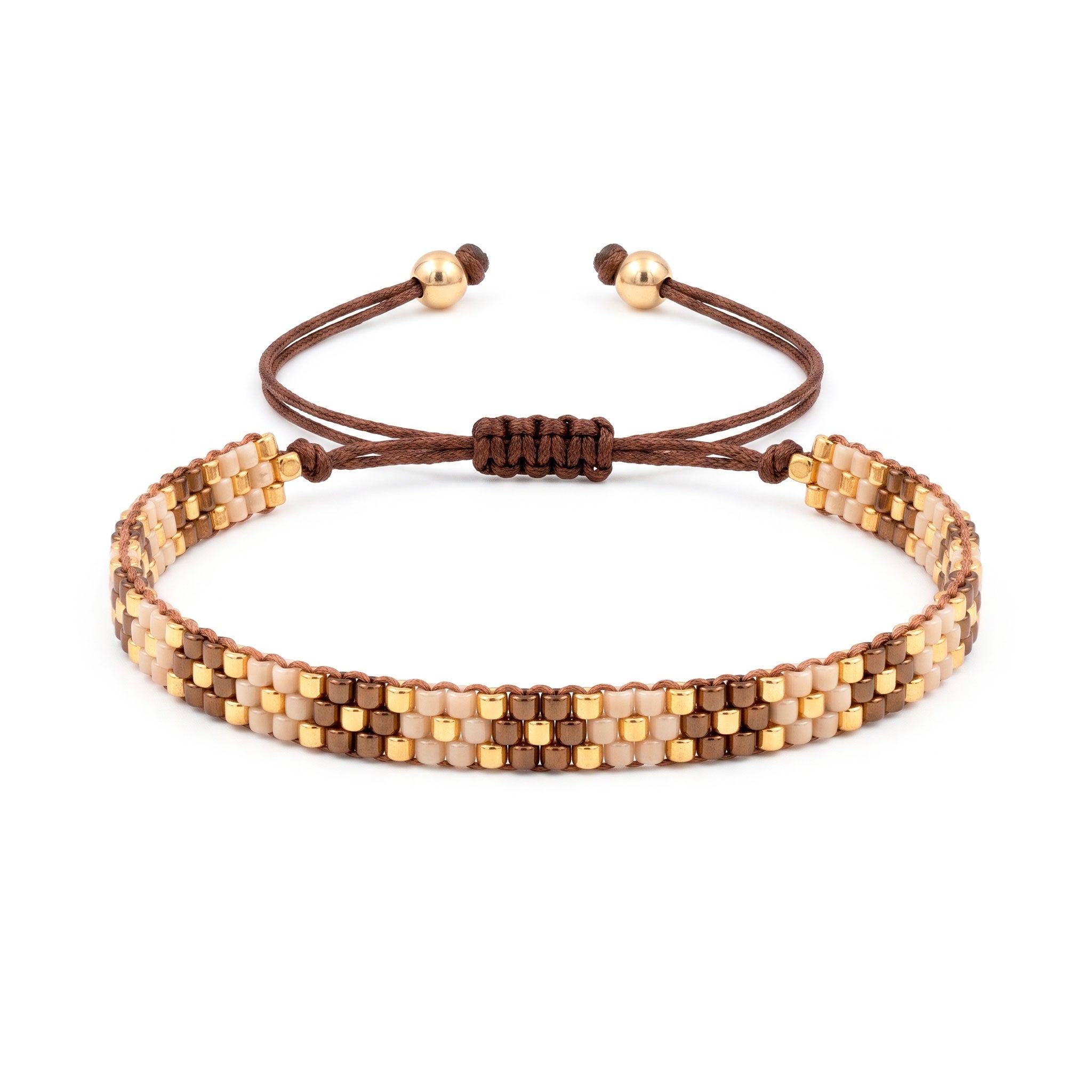 Pulsera Brick Flores - Cuatro a Mano