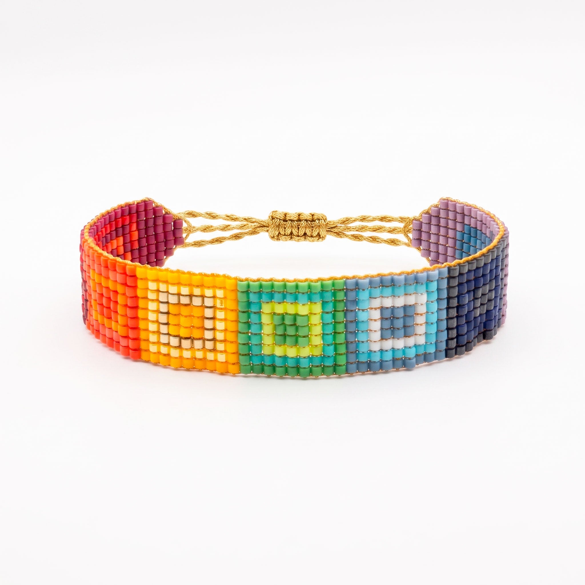 Pulsera Cuadros - Cuatro a Mano