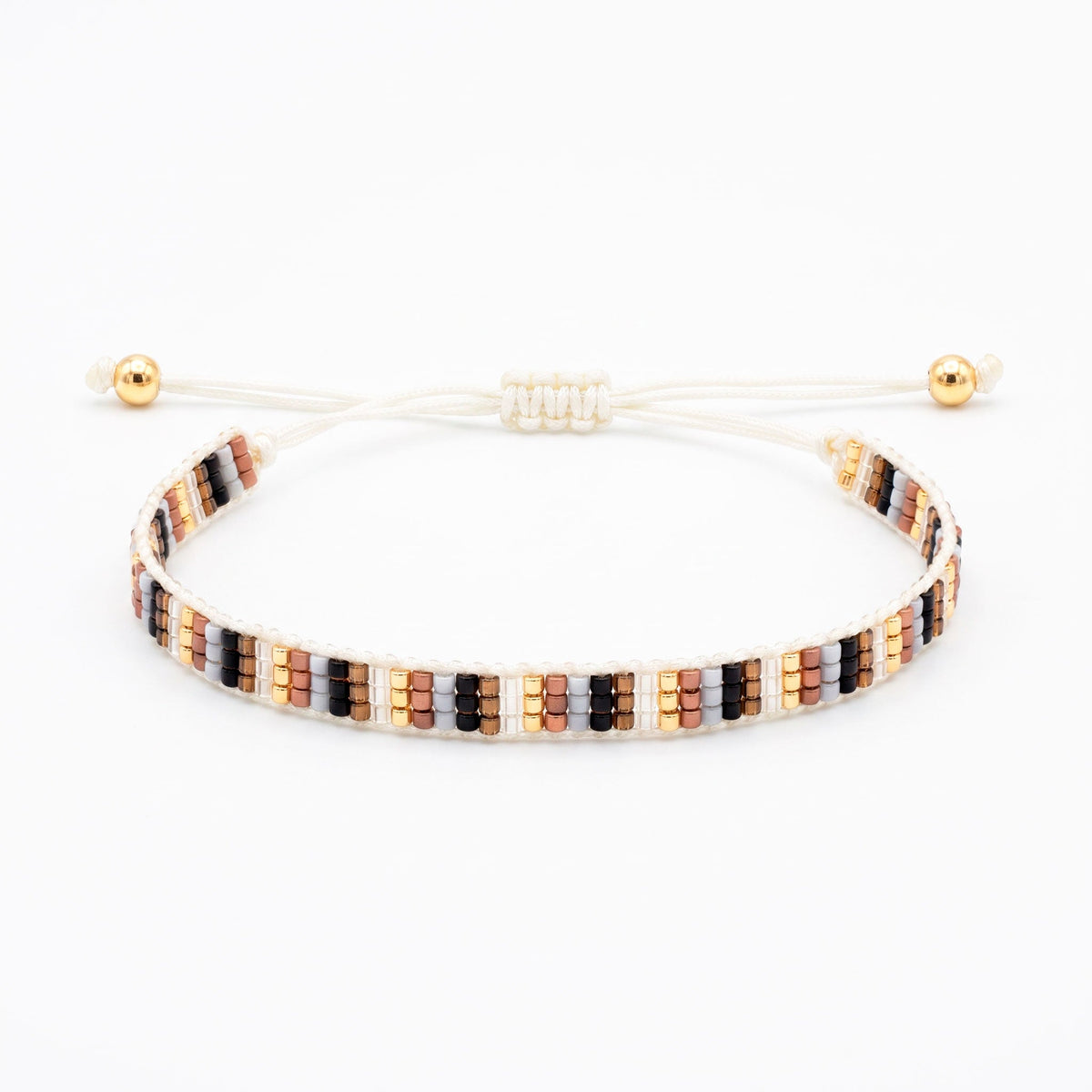 Pulsera Estaciones 3 líneas - Cuatro a Mano