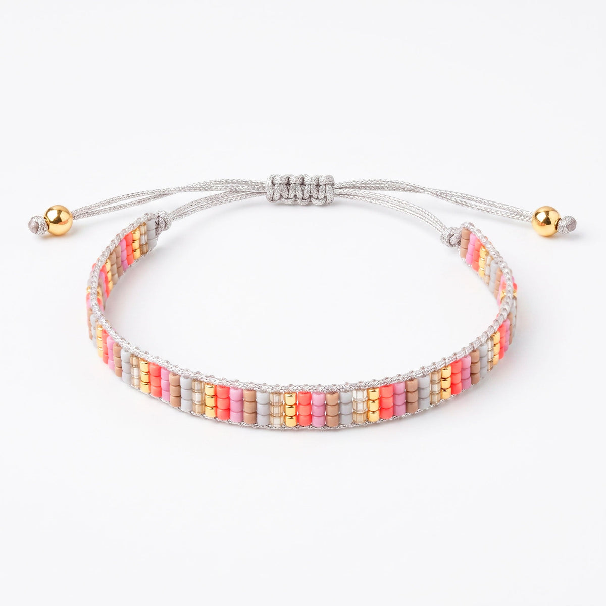Pulsera Estaciones 3 líneas - Cuatro a Mano
