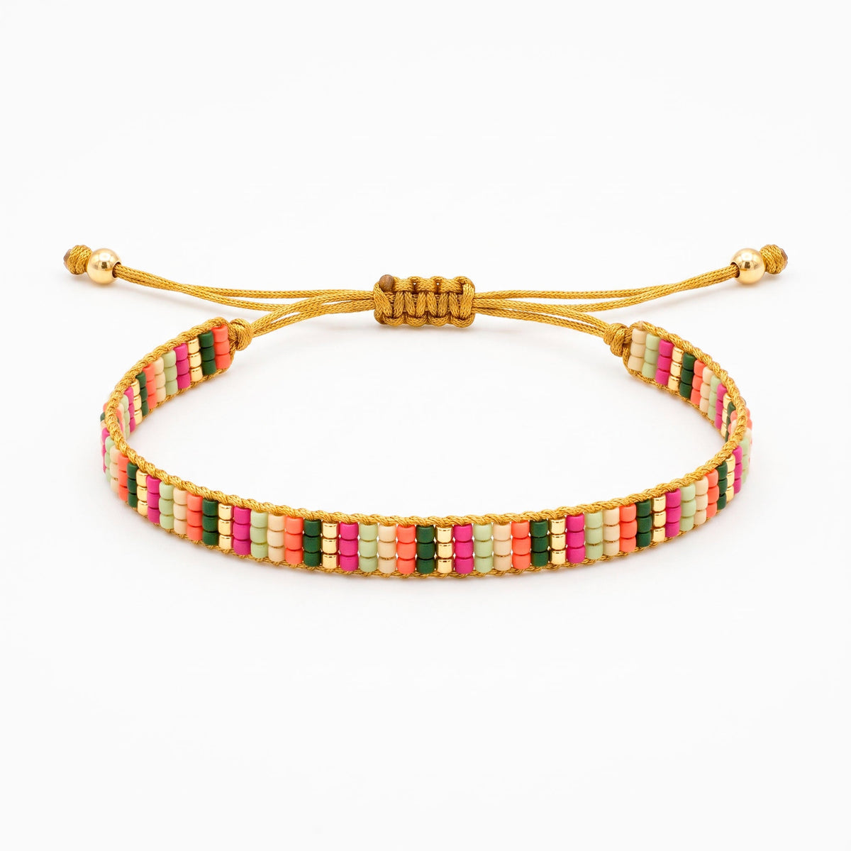 Pulsera Estaciones 3 líneas - Cuatro a Mano