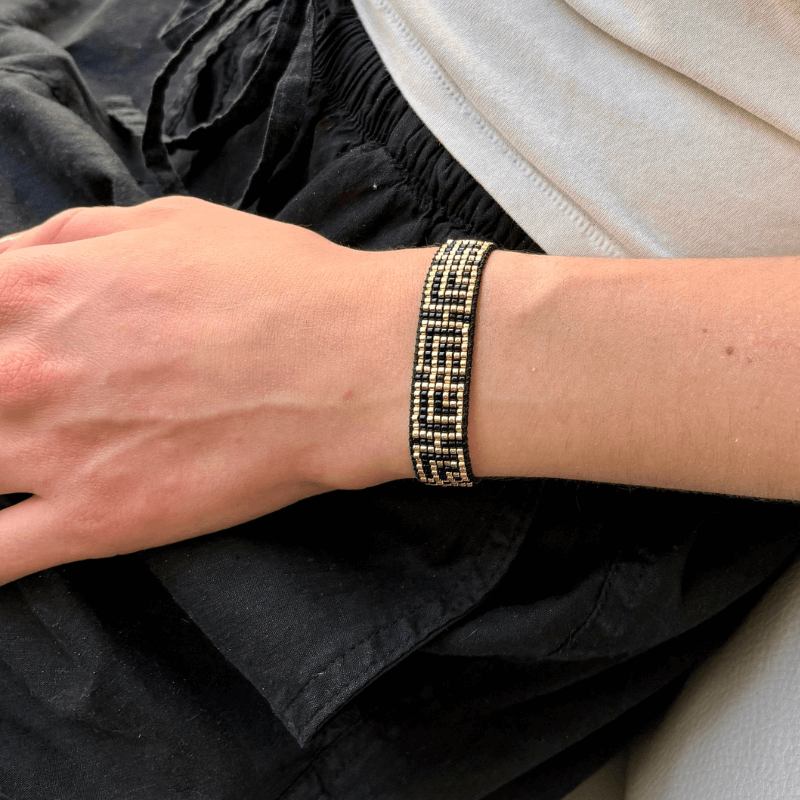 Pulsera Grecas - Cuatro a Mano
