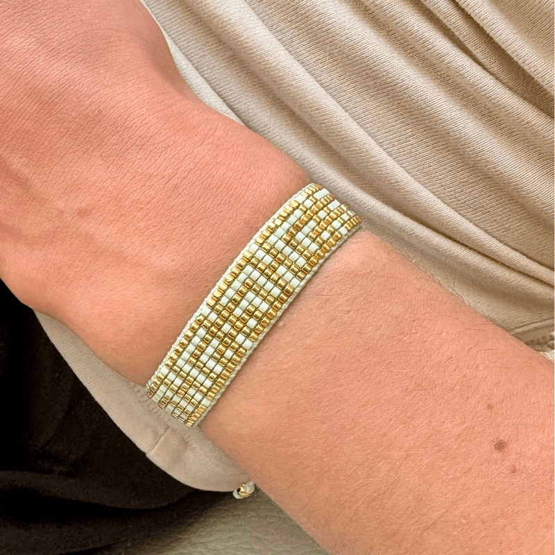 Pulsera Grecas - Cuatro a Mano