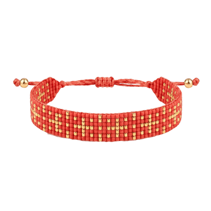 Pulsera Natura Cruces - Cuatro a Mano