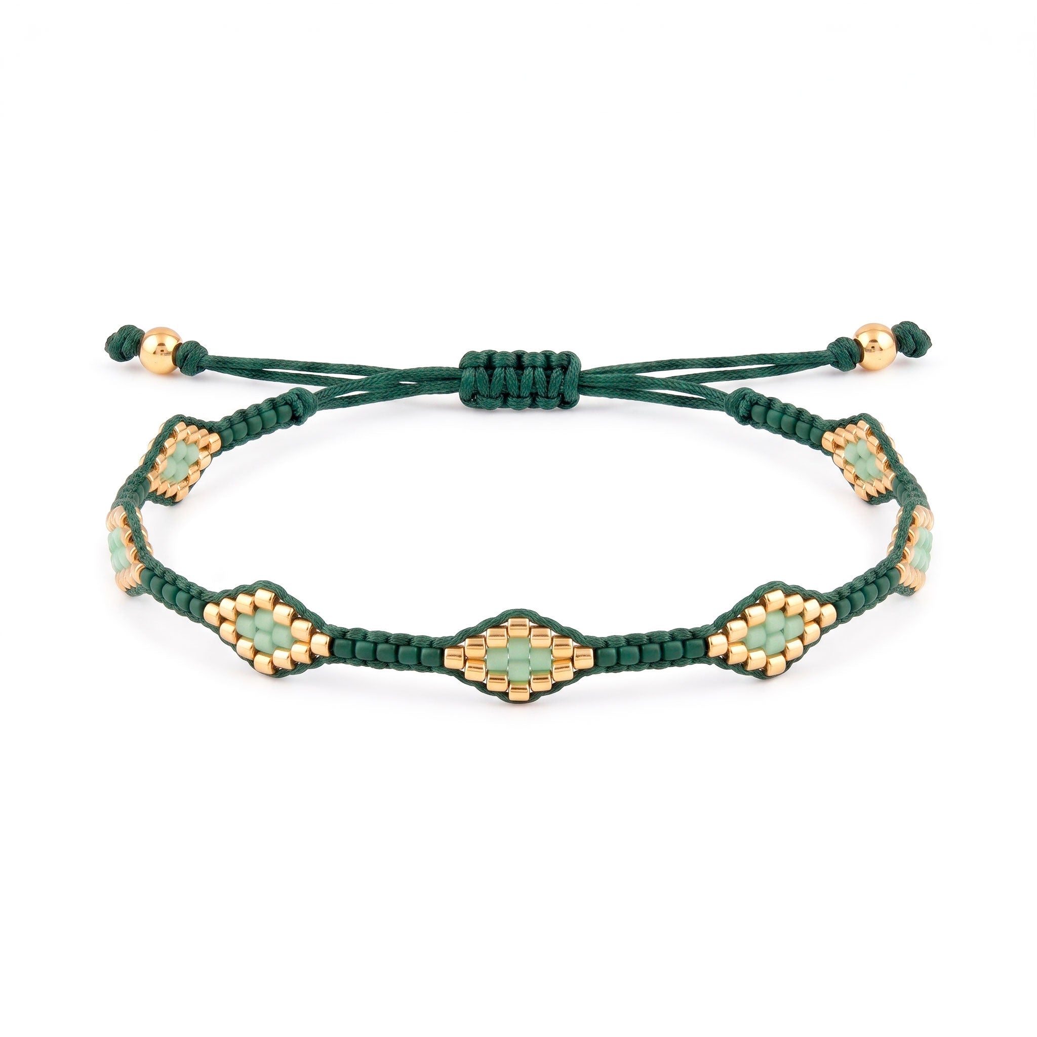 Pulsera Rombos - Cuatro a Mano