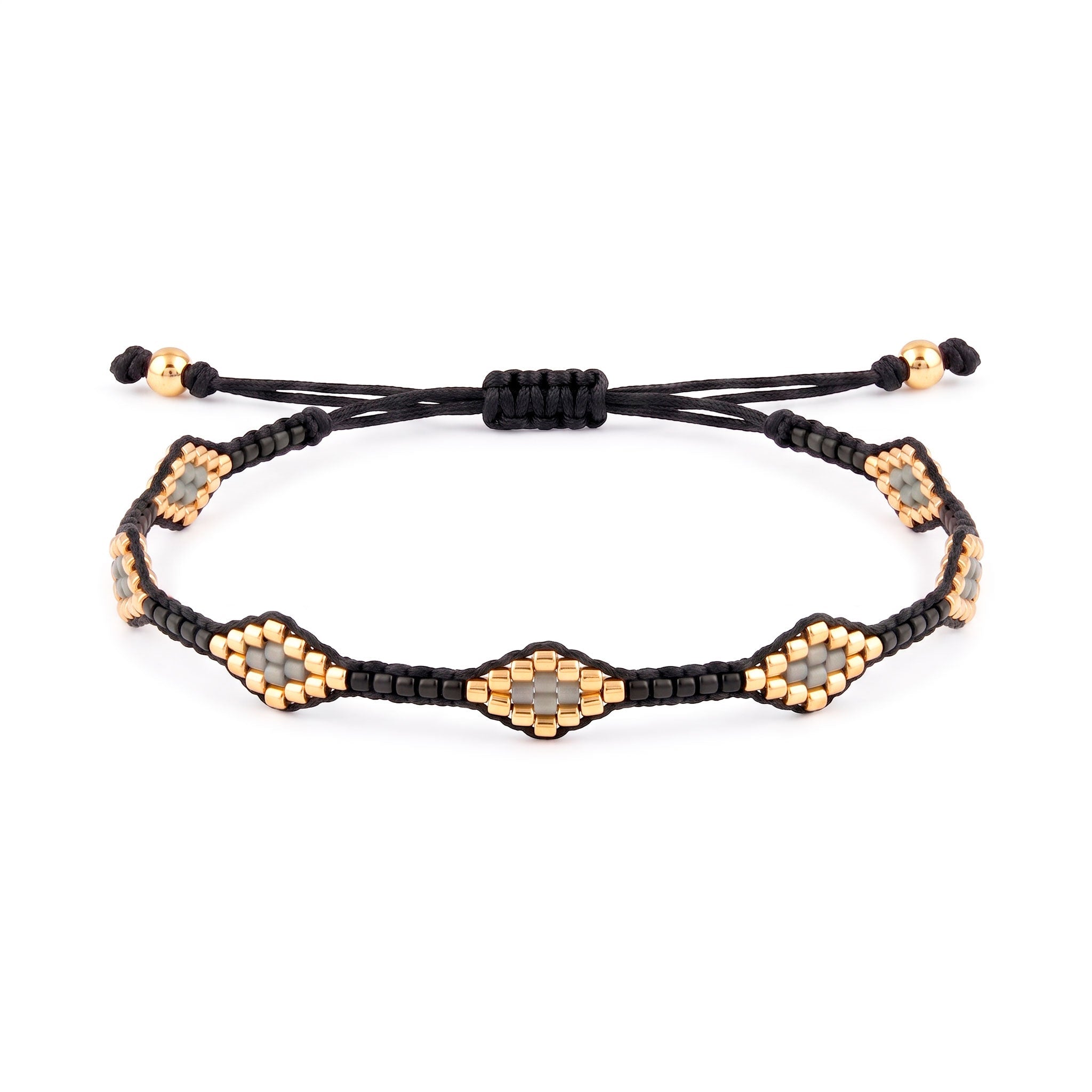 Pulsera Rombos - Cuatro a Mano