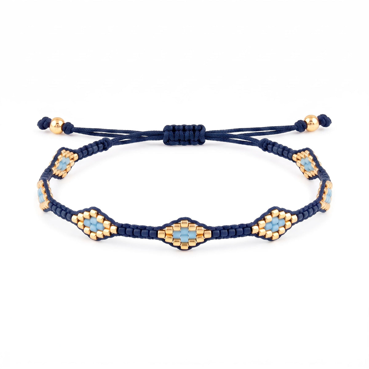 Pulsera Rombos - Cuatro a Mano