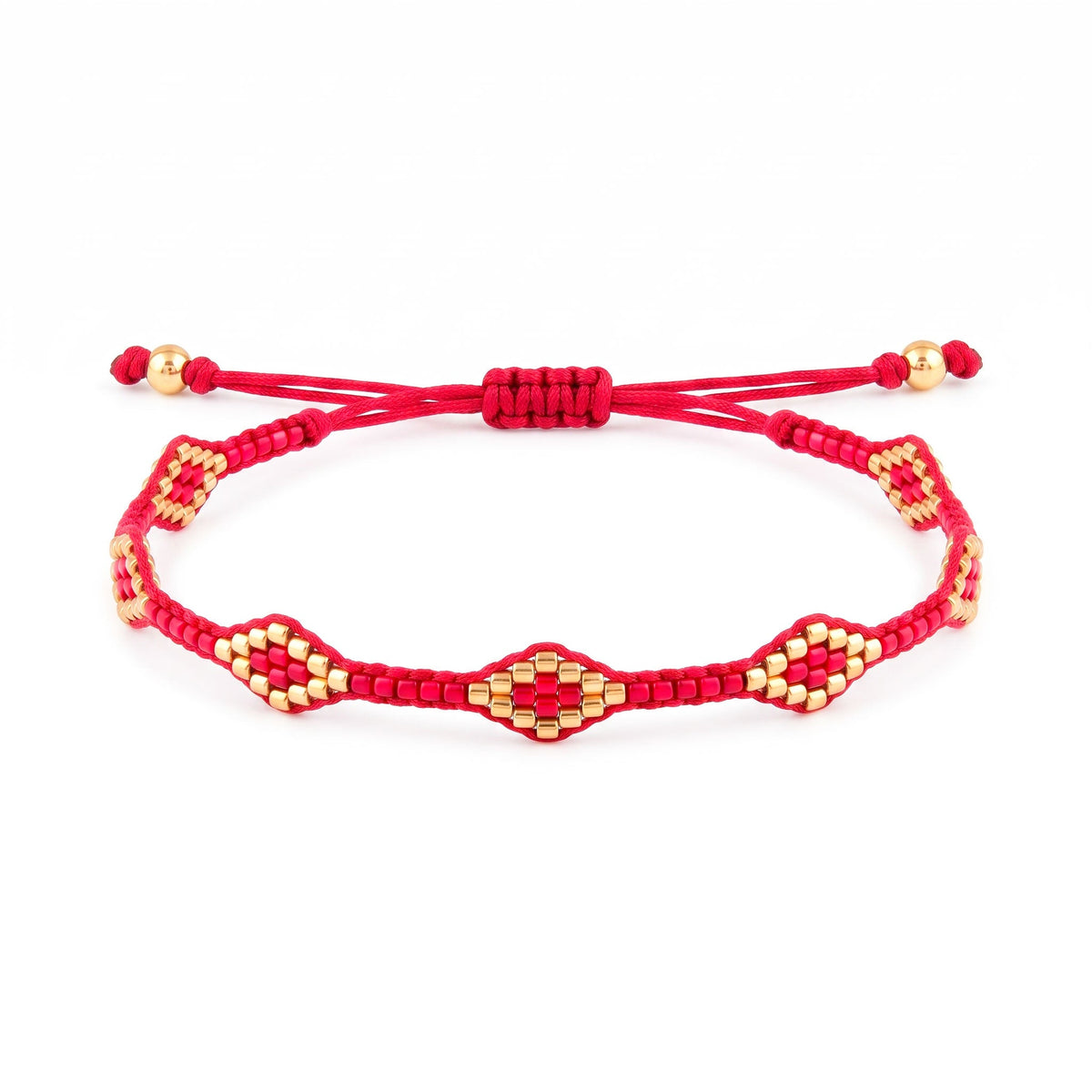 Pulsera Rombos - Cuatro a Mano