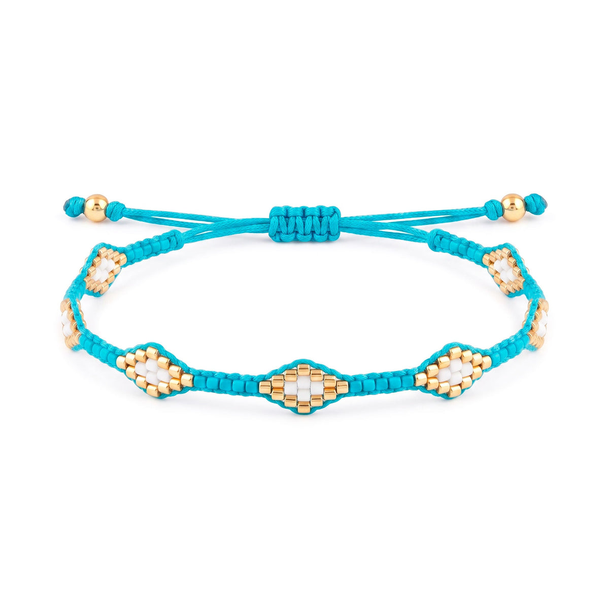 Pulsera Rombos - Cuatro a Mano