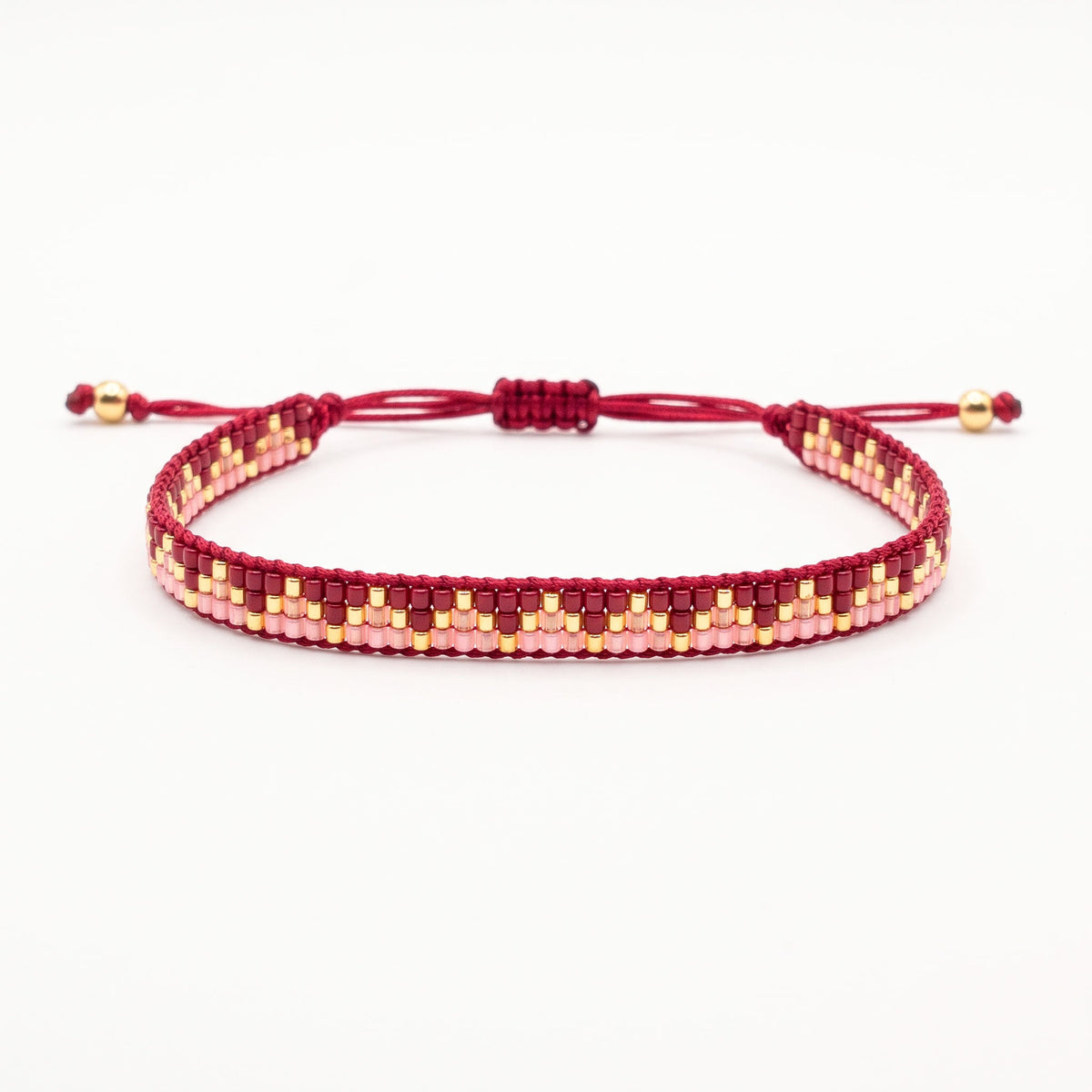 Pulsera Triple Piramides - Cuatro a Mano