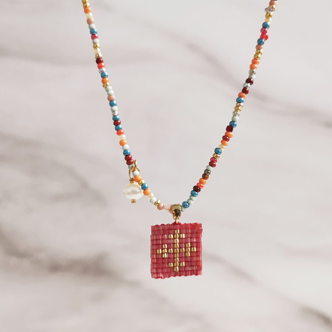 Collar Escapulario - Cuatro a Mano