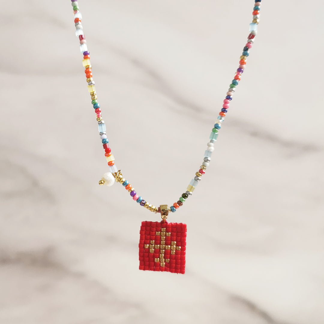 Collar Escapulario - Cuatro a Mano