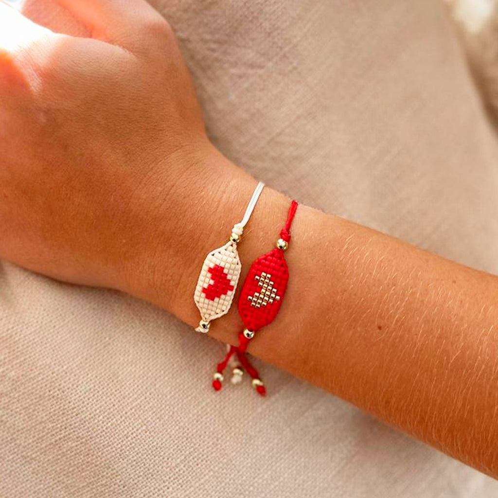 Pulsera Bandita Corazón - Cuatro a Mano