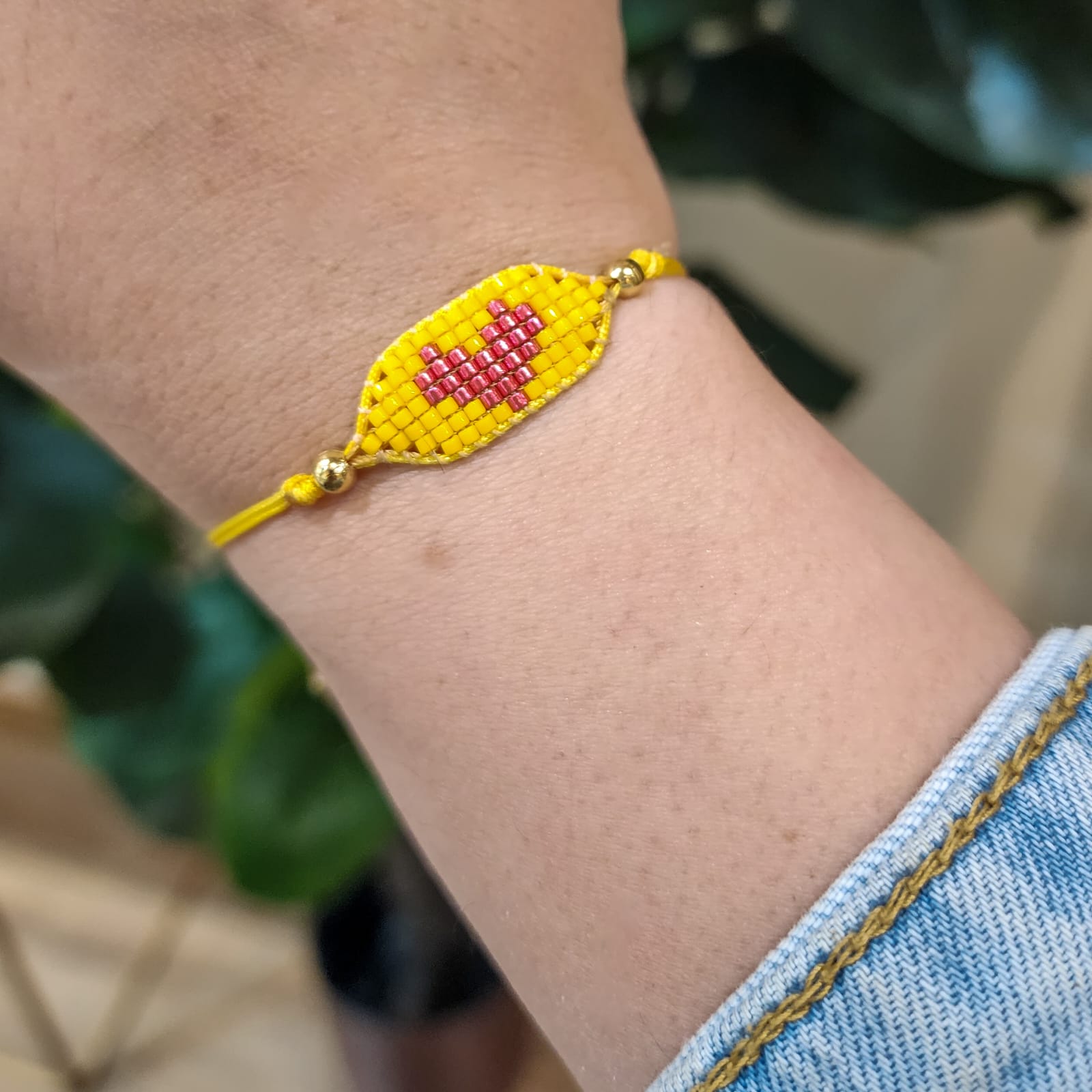 Pulsera Bandita Corazón - Cuatro a Mano