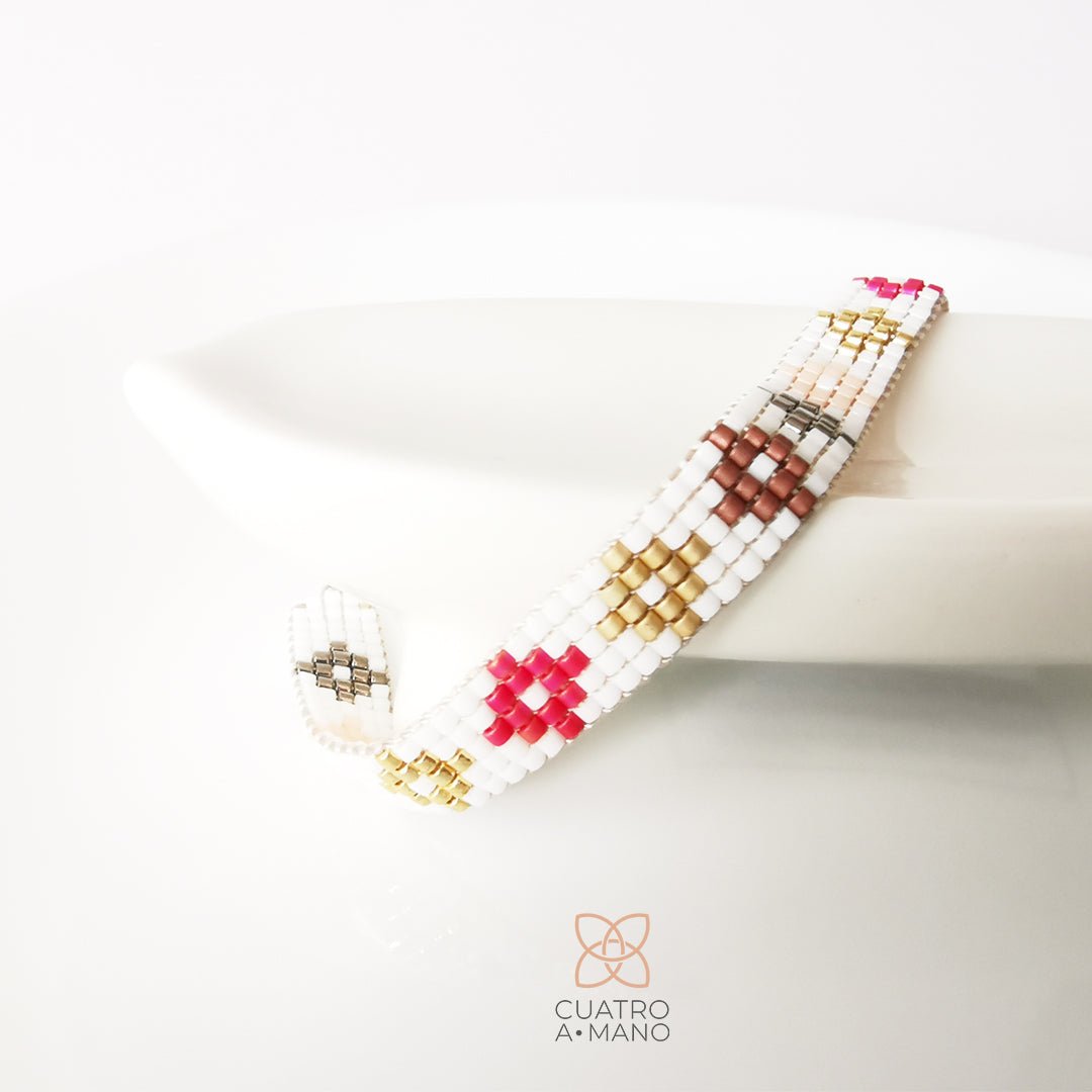 Pulsera Quintuple Estrellas - Cuatro a Mano