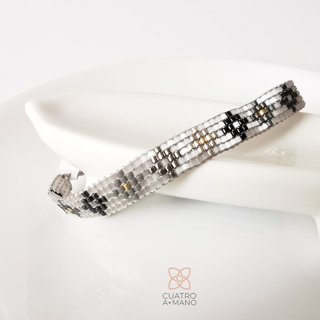 Pulsera Quintuple Estrellas - Cuatro a Mano