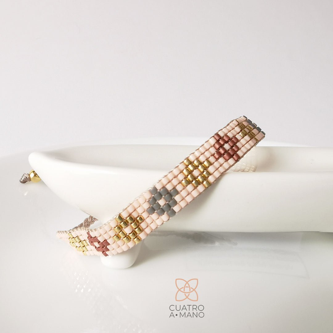 Pulsera Quintuple Estrellas - Cuatro a Mano